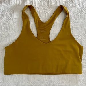 girlfriend collective Lola V-Nack Bra Size Large